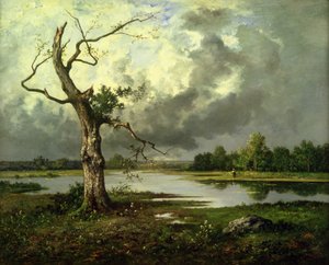 Ranskan joen maisema